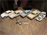 (5) MODEL CARS & MODEL CAR PARTS