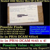 Original sealed box 4- 1996 United States Mint Pro