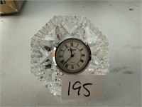 WATERFORD DIAMOND CLOCK