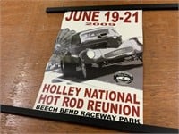 Holley National Hot Rod Reunion Poster 18x12
