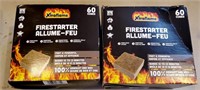 2 Open Box Fire Starter Cubes