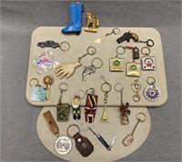 Vintage Advertising and Novelty Keychains