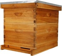 10-Frame Bee Hive Kit Beeswax Coated  2 Layer