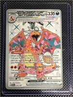 RARE CHARIZARD EX Pokémon card w/ case