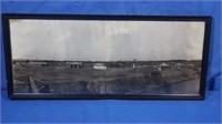 Antique Framed Mining Picture