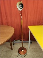 Copper Floor Lamp - Works! 51" Tall