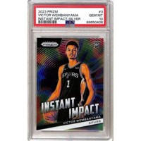 2023 Prizm Victor Wembanyama Silver Rookie Psa 10