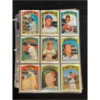 (180) 1972 Topps Baseball Cards