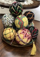 Lot of Temari Balls