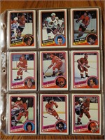 (9) 84-85 OPC Hockey Cards