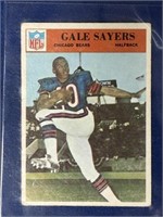 1966 GALE SAYERS ROOKIE PHILADELPHIA CARD