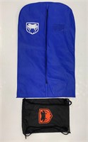 Dodge Viper Blue Suit Bag and Black Gym Bag