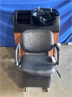 Belvedere salon electric shampoo chair,