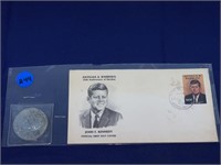 1985 25th Anniversary of Election .999 Silver