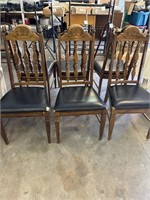 Six kitchen table chairs