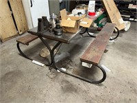 Picnic Table w/ Stainless Steel Top