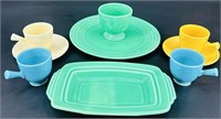 Fiestaware Turquoise Butter Dish & Fiestaware