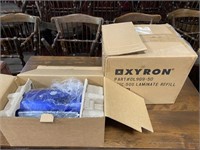 XYRON LAMINATOR IN BOX & (10) REFILLS