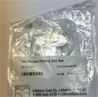 OH Perrys Victory 25C Set 2013 P&amp;D Uncirculate