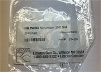 NH White Mountain 25c Set 2013 P&amp;D Uncirculate