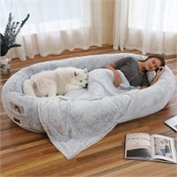 DOCWAE Human Dog Bed (72.8" x 43.3" x 11.8"), Gian