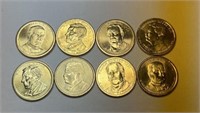 2013 Presidential Dollar P&amp;D Mint Set 8 Coins