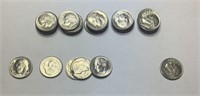 Group of 31 seemingly regular modern dimes