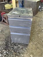 3 Drawer Metal Cabinet