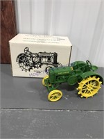 John Deere Model "C" tractor, 7" long