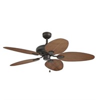 Tilghman 52-in Bronze Indoor/Outdoor Ceiling Fan