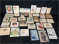 Vintage Greeting Card & Ephemera Lot