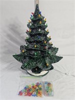 Vintage Lighted Ceramic Tree 3pc.