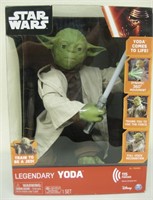NIB Star Wars Legendary Yoda - Large Scale