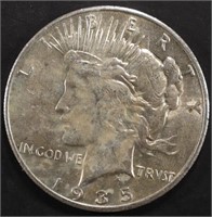 1935-S PEACE DOLLAR AU