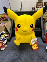 Original 16" POKEMON Pikachu Plush NWT