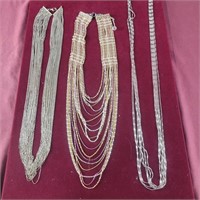 3 Multistrand Necklaces