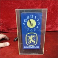 Lowenbrau beer sign clock.