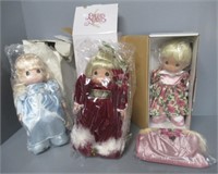 (3) Dolls includes Precious Moments.