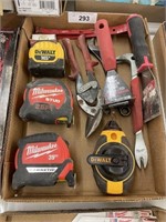 MILWAUKEE TAPE MEASURES, CHALK LINE, AND MORE