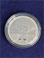 2021 .999 Fine Silver 1oz Elton John Coin