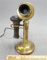 Candlestick Phone Converted Lamp