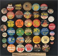 PINBACK BUTTONS-ASSORTED