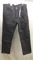 Nwt Levis Jeans 505 Regular Black Sz 38x30 Mens