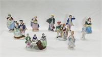 10 Victorian Porcelain Figurines - Occupied Japan