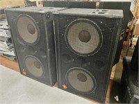 Qty (2) JBL Series SRII Professional Subwoofers