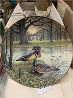 "The Wood Duck" Plate by Bart Jerner