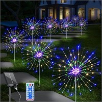 960 LED Solar Firework Lights-Pack of 8