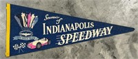 1950s-60s Indianapolis Speedway Auto Race Pennant