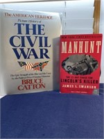 Civil War book lot
