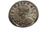 276-282 AD Probus / Hercules AU Silvering